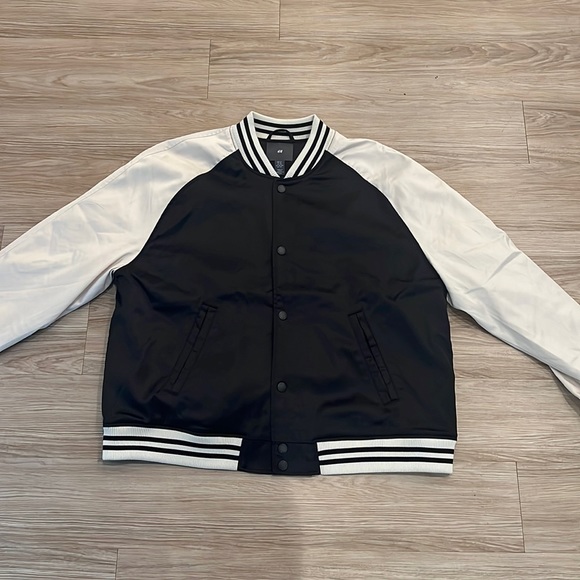 H&M Jackets & Coats Hm Varsity Jacket Poshmark